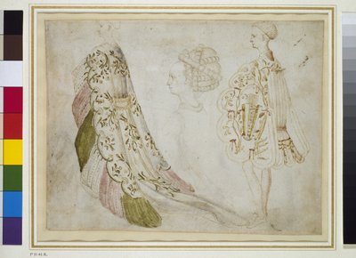 Studies of Costume by Antonio Pisanello